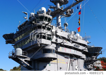 The carrier bridge of the aircraft carrier George Washington 48891171