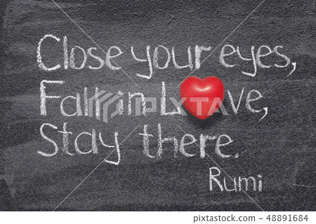 fall in love Rumi 48891684