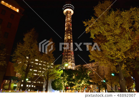 Yokohama Marine Tower Light Up 48892007