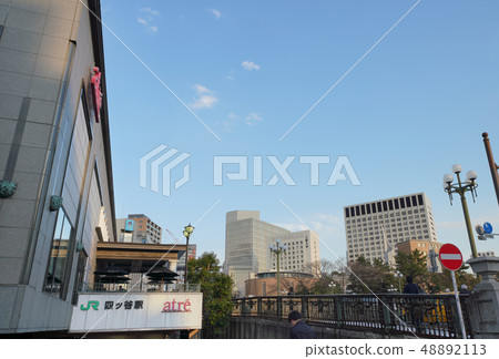 Tokyo cityscape in Japan I want to see Yotsuya Station etc. Tokyo cityscape in Japan I want to see Yotsuya Station etc. 48892113