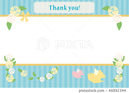 Flowers and birds Graduation and transfer 48892344
