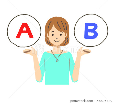 Woman choice 48893429