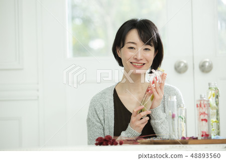 Thirty Women Making Herbarium 48893560