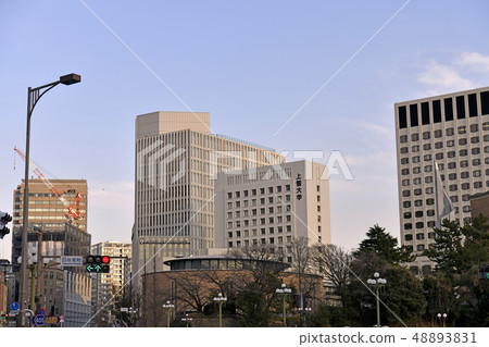 日本的東京都市風景我想看四谷站等 照片素材 圖片 41 圖庫