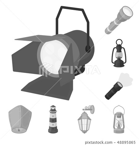 Vector illustration of moon and holiday icon. Set of moon and ramadan stock symbol for web. 48895865