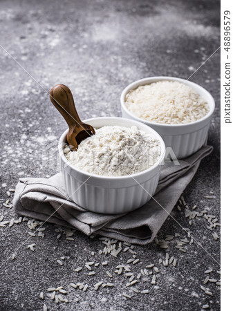 Healthy gluten free rice flour Healthy gluten free rice flour 48896579