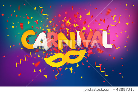Brazilian traditional carnival concept. Festive Brazilian traditional carnival concept. Festive 48897313