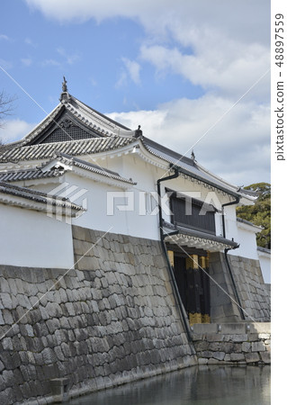 [Kyoto Prefecture] World Heritage Site-Nijo Castle (East Gate) 48897559