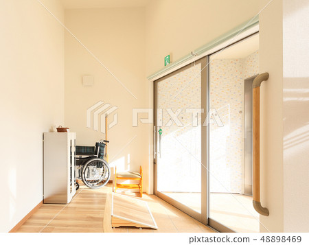 Entrance to the dental clinic Wheelchair and slope image Entrance to the dental clinic Wheelchair and slope image 48898469