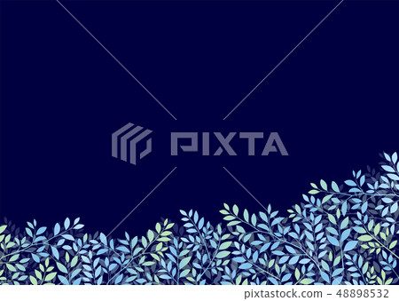 夜間夢幻樹葉的影像 夜間夢幻樹葉的影像 48898532