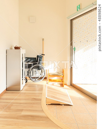 Entrance to the dental clinic Wheelchair and slope image Entrance to the dental clinic Wheelchair and slope image 48898624