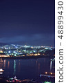 [Muroran] Night view of the factory 48899430