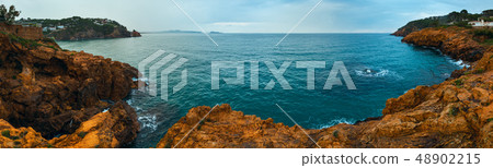 Summer sea coast (Spain). 48902215