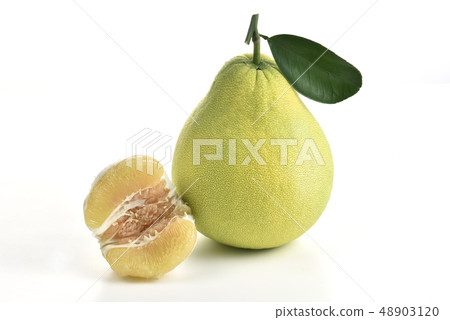 Green ripe grapefruit Mid-Autumn Festival Green ripe grapefruit Mid-Autumn Festival 48903120