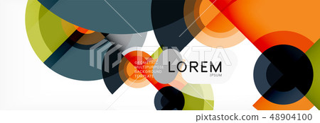 Abstract background circle design Abstract background circle design 48904100
