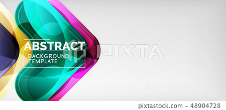 Arrow background, modern style geometry design element. Vector illustration for wallpaper 48904728