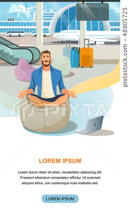 Modern Airport Comfortable Lounge Vector Website Modern Airport Comfortable Lounge Vector Website 48905725