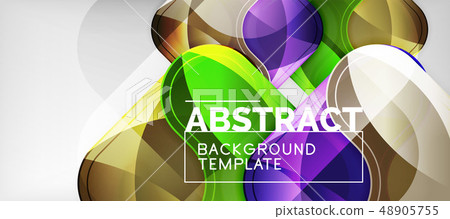 Light effects glossy arrows background 48905755