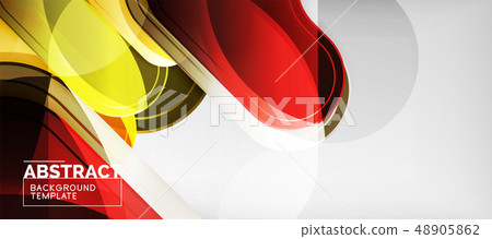 Shiny glossy arrows background, clean modern geometric design, futuristic composition 48905862