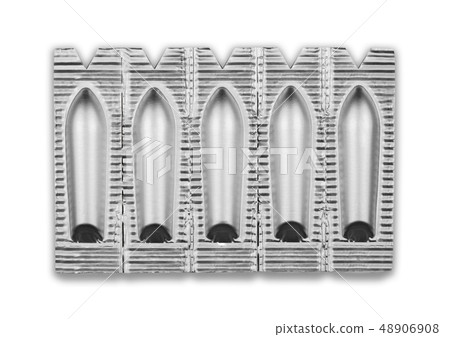 Medical Suppositories in Silver Blister package. 48906908