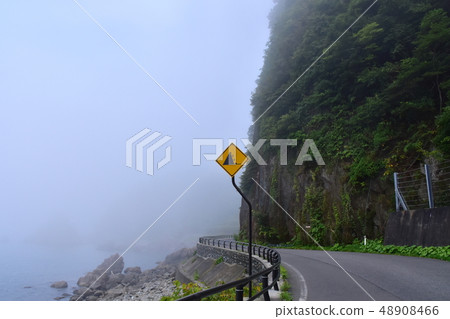 Landscape of Kuji-Kosode fishing port 48908466
