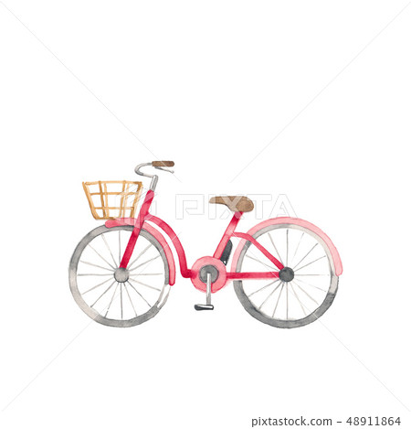 Red bicycle 48911864