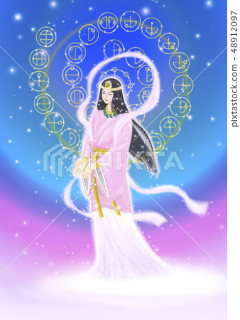 日本女神和Katakam Nautahi 1 48912097