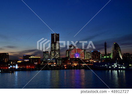 Minato Mirai night view Minato Mirai night view 48912727