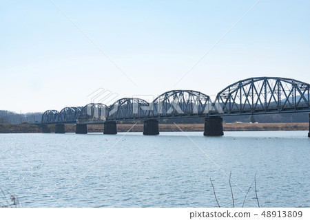 鐵橋樑橋樑拱Abubu鐵橋樑 48913809