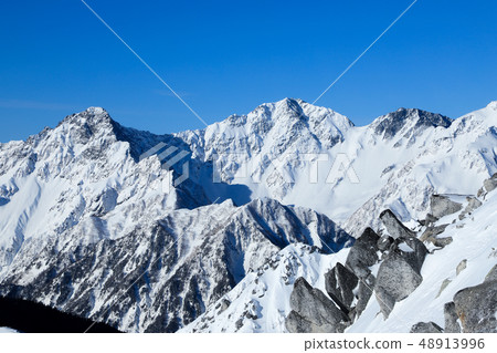 View from Gondon Hotaka Mountain Range Mt. View from Gondon Hotaka Mountain Range Mt. 48913996