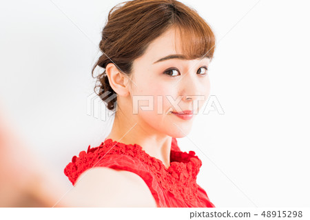 Beauty 20's Woman Portrait Beauty 20's Woman Portrait 48915298