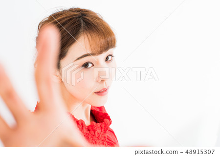 美女20的女人肖像 48915307