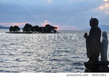 湖真嗣日落視圖 48915662