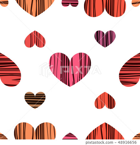 Red ang pink hearts. Red ang pink hearts. 48916656