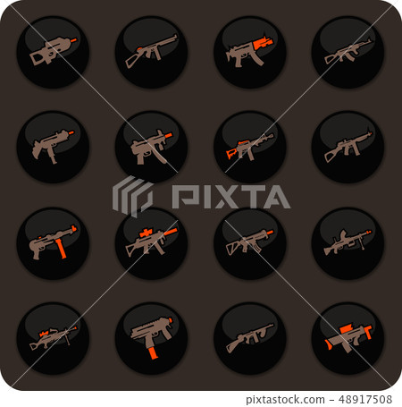 Set of hand weapons 48917508