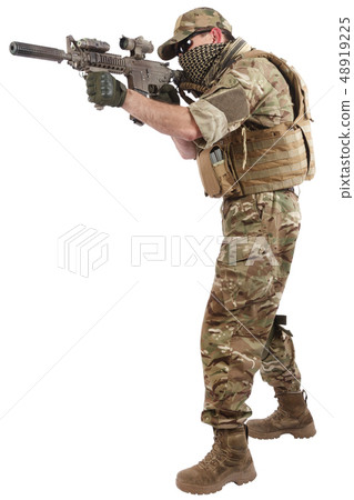Private Military Company contractor with assault 48919225