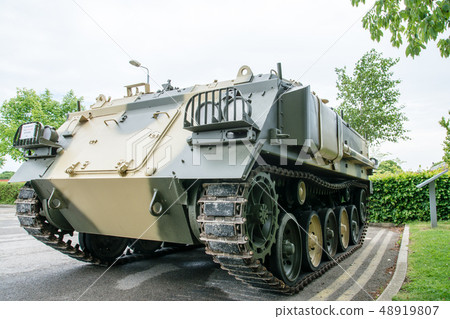 Historic Tank At the Tank Museum on the outskirts of England Historic Tank At the Tank Museum on the outskirts of England 48919807