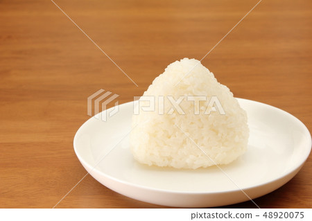 Rice balls and salted rice 48920075