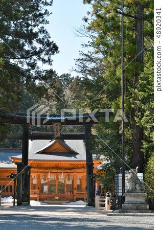 Hotaka Shrine Shinshu Azumino Hotaka 48920341