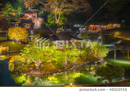 Okayama Korakuen, special opening at night "Fantasy garden" (Kita-ku, Okayama City, Okayama Prefecture) 48920558