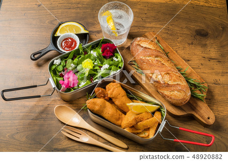 Fish and chips typical British fish and chips Fish and chips typical British fish and chips 48920882