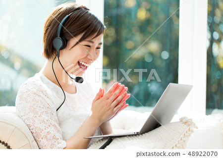 計算機在線女性家庭家 48922070