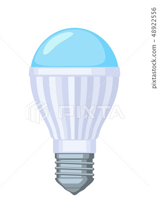 Colorful cartoon halogen light bulb 48922556