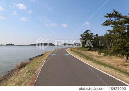 Wada Pass (Ukishima), Tsukuba Kaigaura Rinrin Road Scenery Wada Pass (Ukishima), Tsukuba Kaigaura Rinrin Road Scenery 48923090