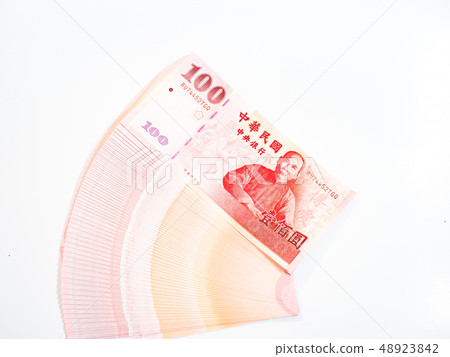Taiwan currency notes 48923842