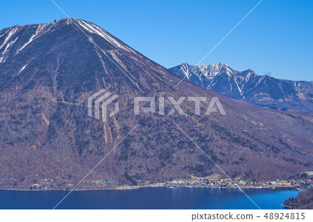 從日光山的Huntsukiyama天文台到帝國山的山區，山。 48924815