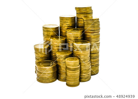 A large pile of Ukrainian coins A large pile of Ukrainian coins 48924939