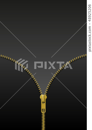 Zipper lock half open Zipper lock half open 48925206