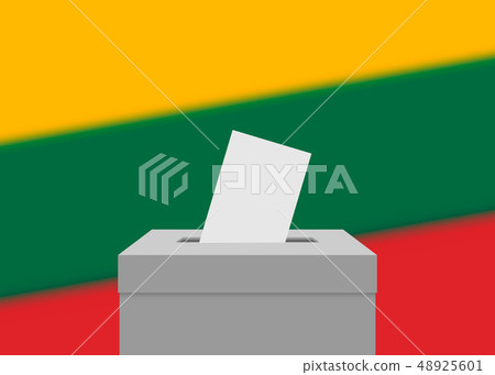 Election Banner Background Stock Illustration 48925601 Pixta