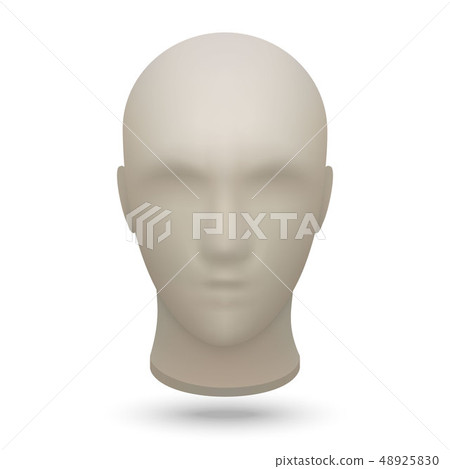 3d mannequin head 48925830